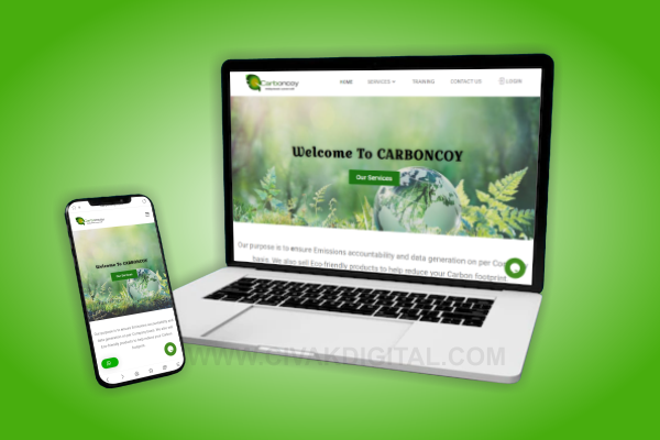 Corporate Website Design for Carboncoy Global Synergy Limited